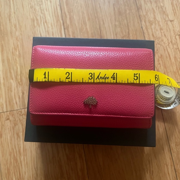 Mulberry Peony Pink Medium French Continental Wallet - Picture 14 of 16
